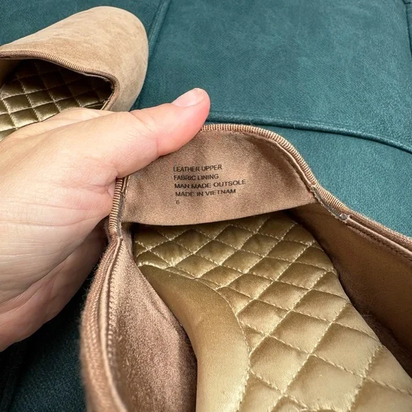 Birdies Tan Women's Flats - Picture 4 of 6